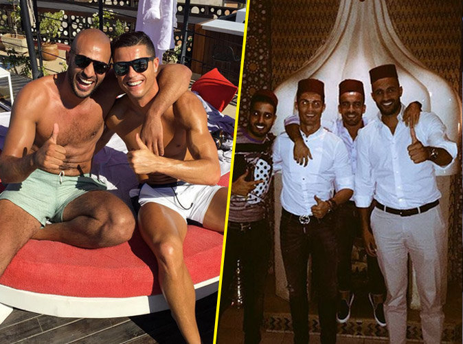 Photos Public Man Crush encore en vacances Cristiano Ronaldo sort les muscles portrait w674