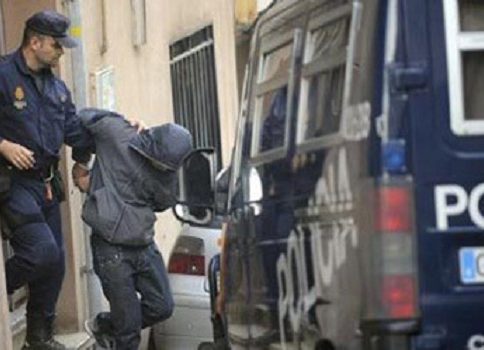 almaghribtoday اعتقال مغربي في إسبانيا