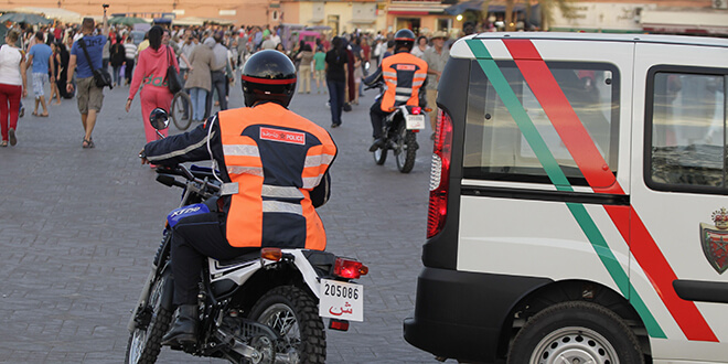 police de marrakech trt flash