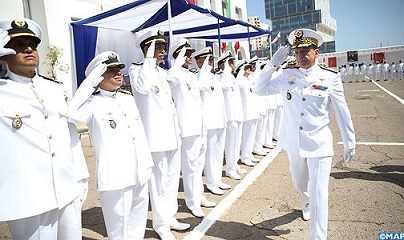 Casablanca 63e anniversaire des Forces armées royales célébré à la première base navale M